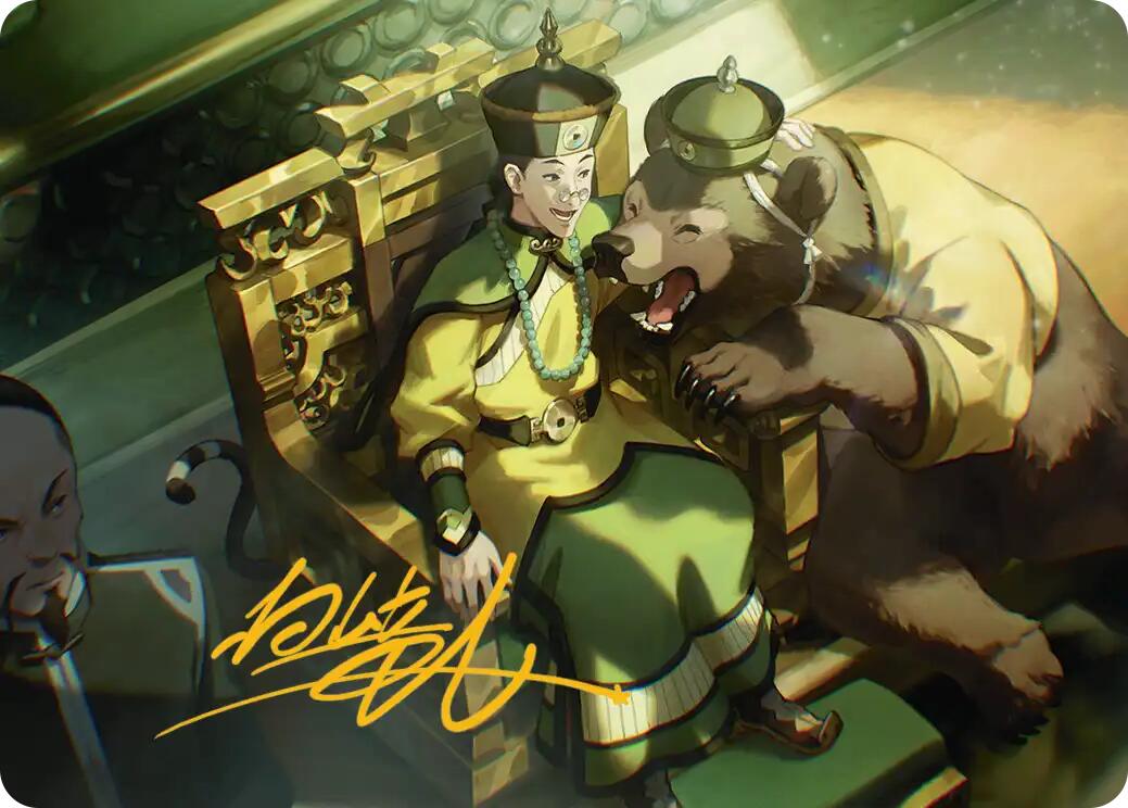 The Earth King Art Card (Gold-Stamped Signature) [Avatar: The Last Airbender Art Series] | Dragon's Lair Comics and Fantasy Houston TX