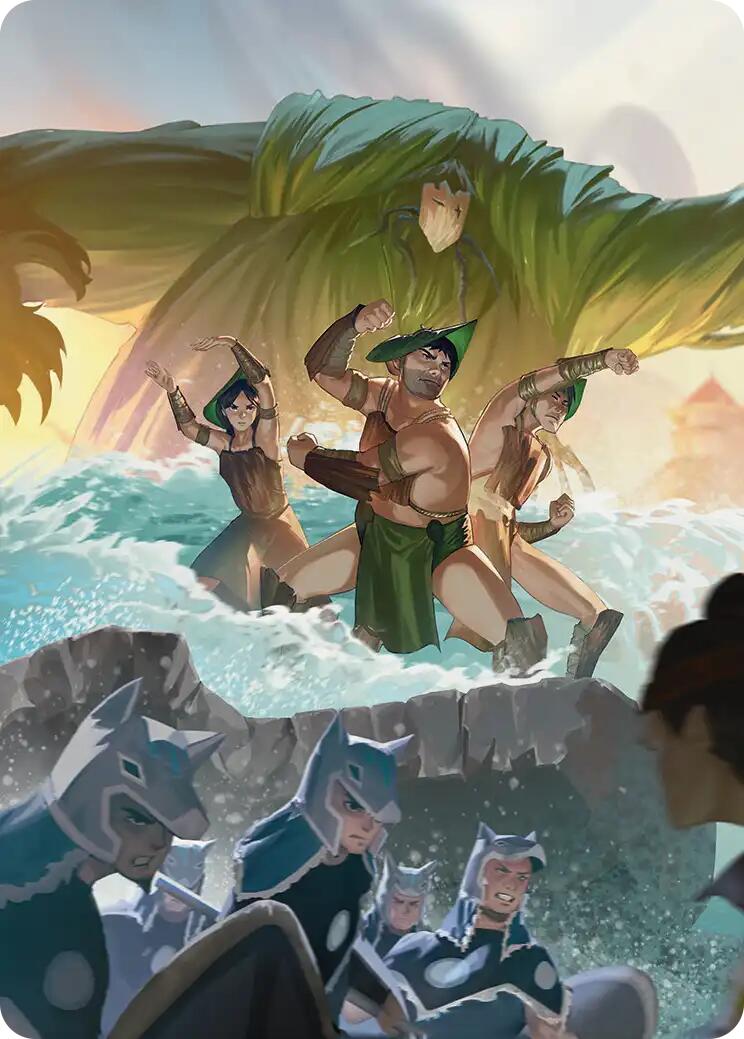 Swampbenders Art Card [Avatar: The Last Airbender Art Series] | Dragon's Lair Comics and Fantasy Houston TX