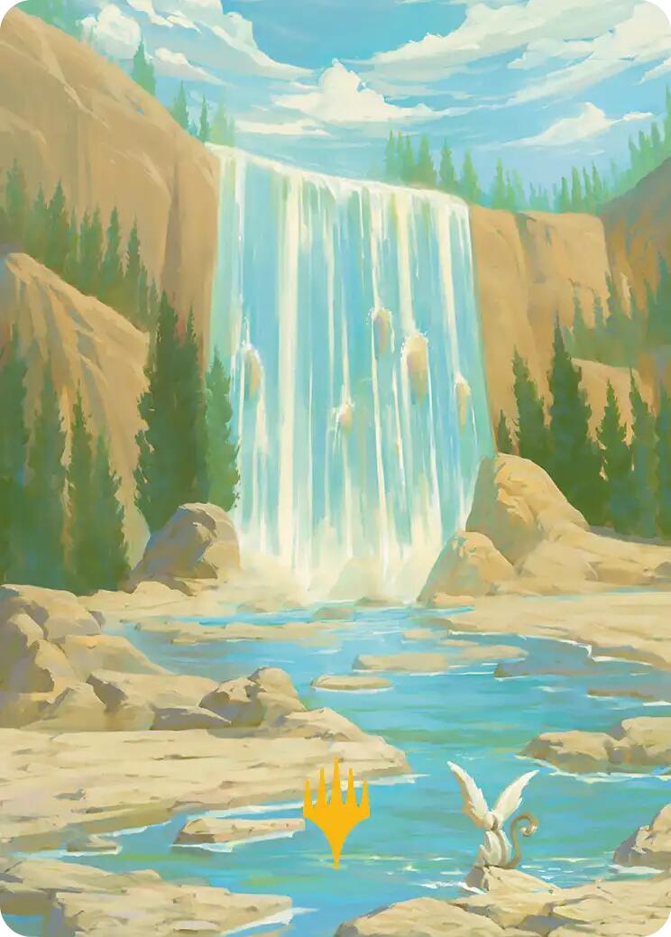 Island Art Card (Gold-Stamped Signature) [Avatar: The Last Airbender Art Series] | Dragon's Lair Comics and Fantasy Houston TX