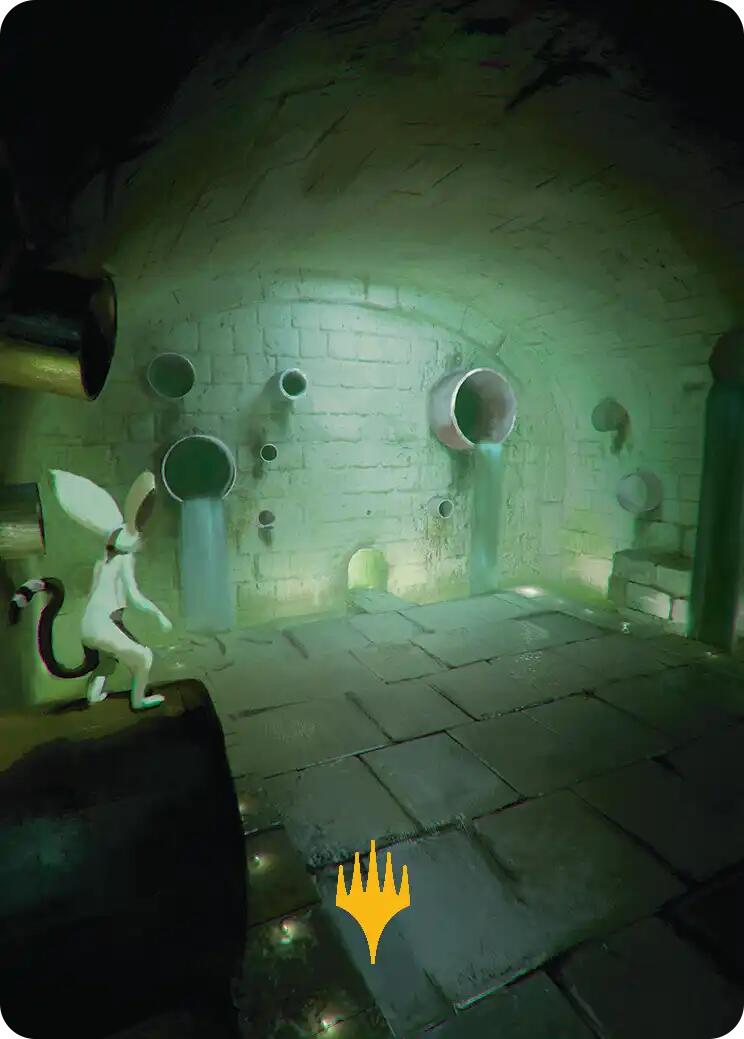 Swamp Art Card (Gold-Stamped Planeswalker Symbol) [Avatar: The Last Airbender Art Series] | Dragon's Lair Comics and Fantasy Houston TX