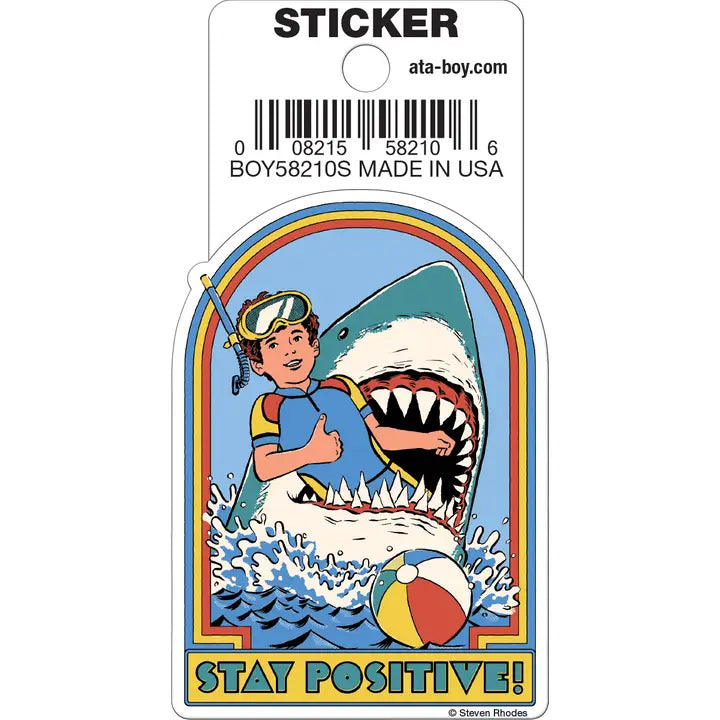 ATA-Boy: Die-Cut 3" Vinyl Stickers | Odin's Place