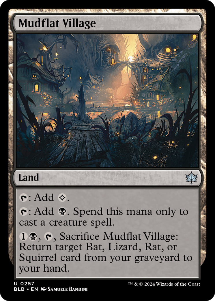 Mudflat Village [Bloomburrow] | Dragon's Lair Comics and Fantasy Houston TX