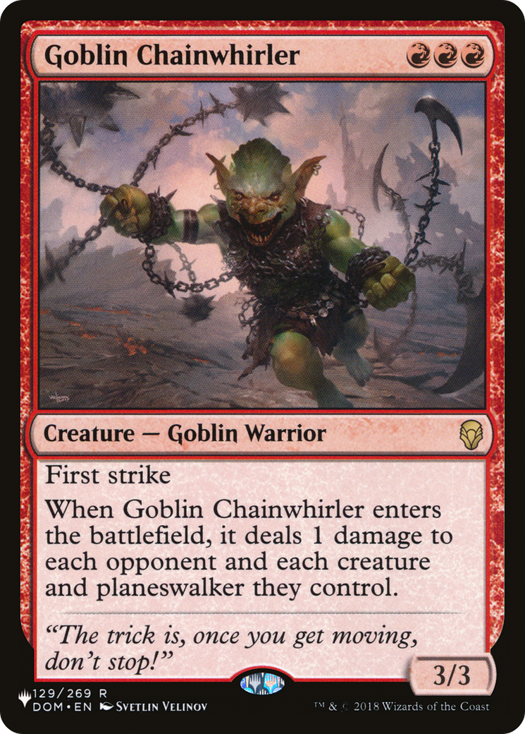 Goblin Chainwhirler [The List] | Dragon's Lair Comics and Fantasy Houston TX