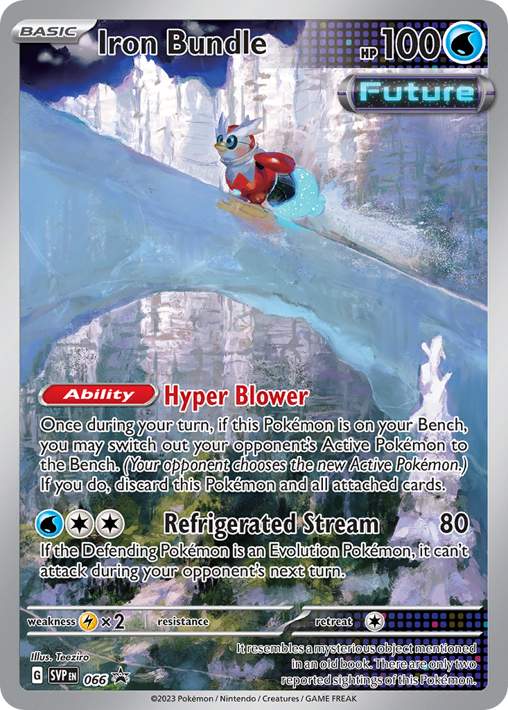 Iron Bundle (066) (Pokemon Center Exclusive) [Scarlet & Violet: Black Star Promos] | Odin's Place