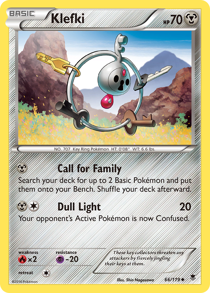 Klefki (66/119) (League Promo 2nd Place) [XY: Phantom Forces] | Odin's Place
