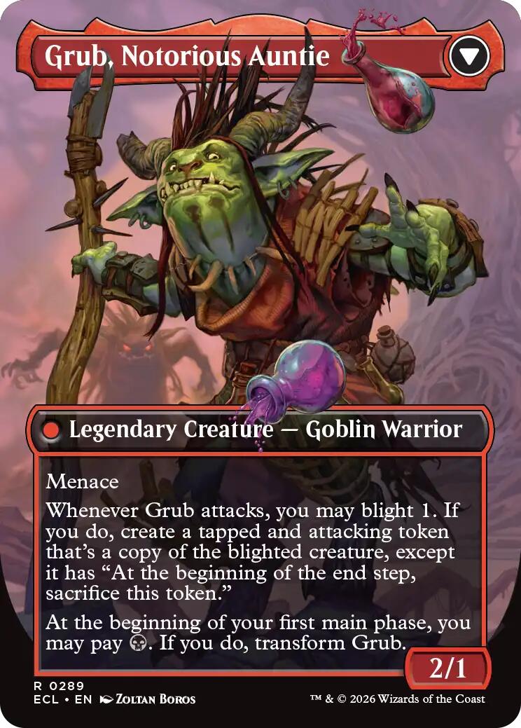 Grub, Storied Matriarch (Borderless) [Lorwyn Eclipsed] | Odin's Place