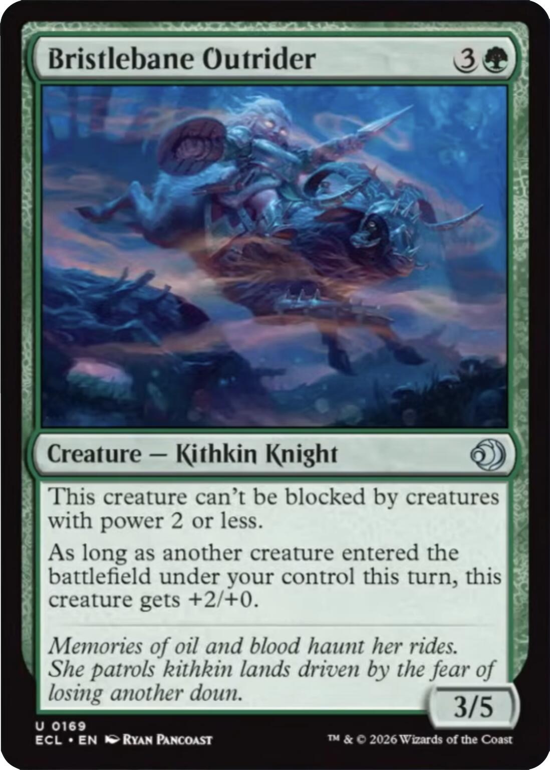 Bristlebane Outrider [Lorwyn Eclipsed] | Odin's Place
