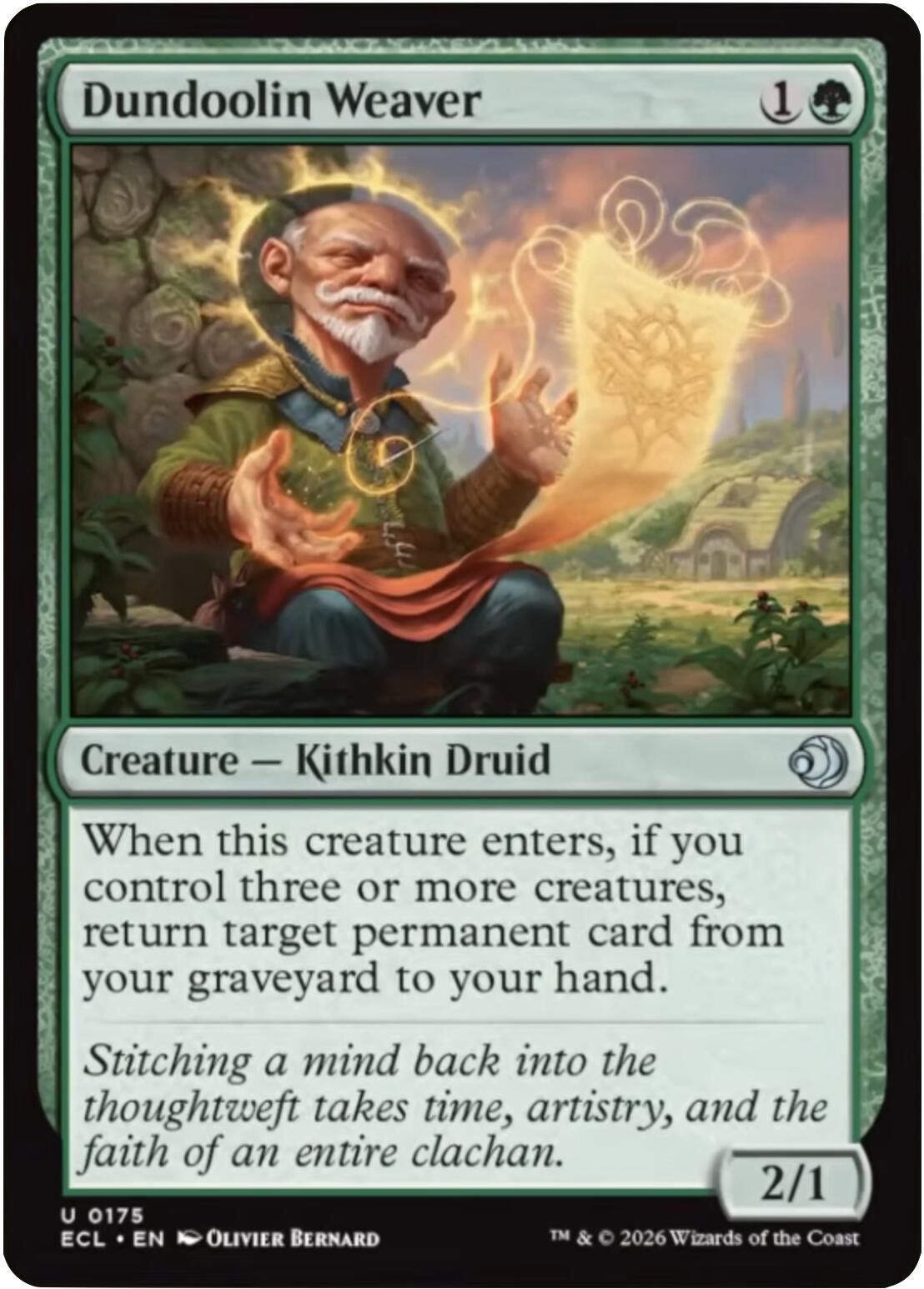Dundoolin Weaver [Lorwyn Eclipsed] | Odin's Place