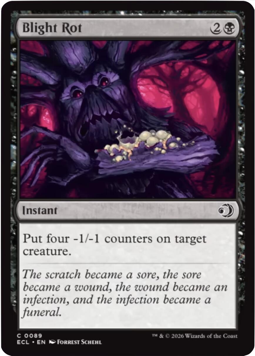 Blight Rot [Lorwyn Eclipsed] | Odin's Place
