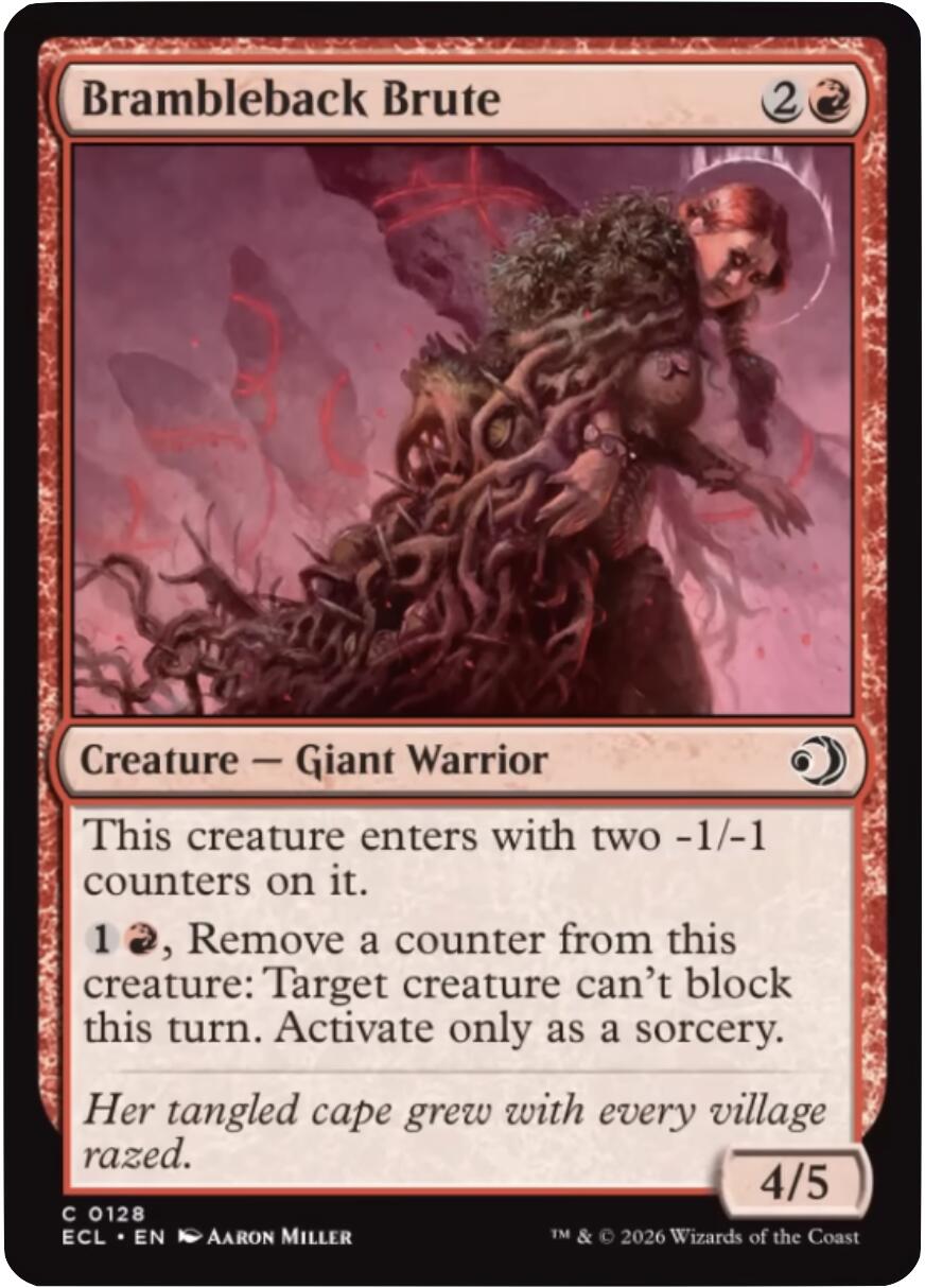 Brambleback Brute [Lorwyn Eclipsed] | Odin's Place