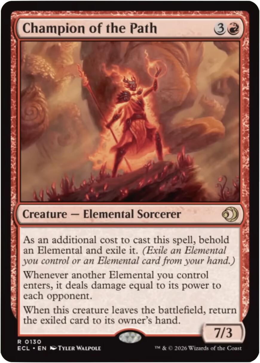 Champion of the Path [Lorwyn Eclipsed] | Odin's Place