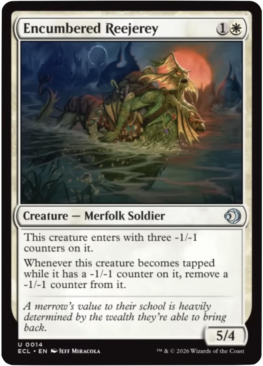 Encumbered Reejerey [Lorwyn Eclipsed] | Odin's Place