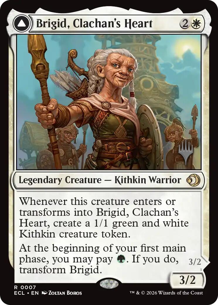 Brigid, Clachan's Heart [Lorwyn Eclipsed Promos] | Odin's Place