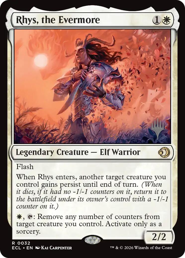 Rhys, the Evermore [Lorwyn Eclipsed Promos] | Odin's Place