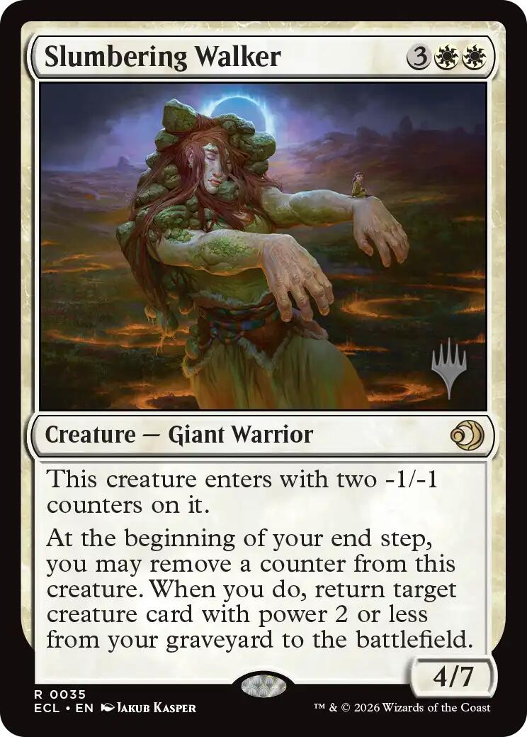 Slumbering Walker [Lorwyn Eclipsed Promos] | Odin's Place