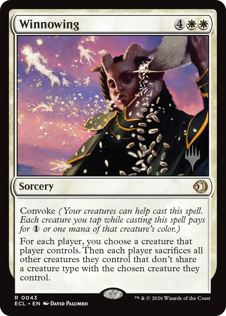 Winnowing [Lorwyn Eclipsed Promos] | Odin's Place