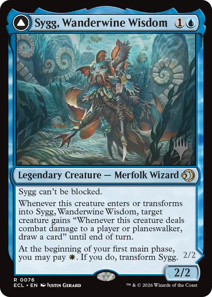 Sygg, Wanderwine Wisdom [Lorwyn Eclipsed Promos] | Odin's Place