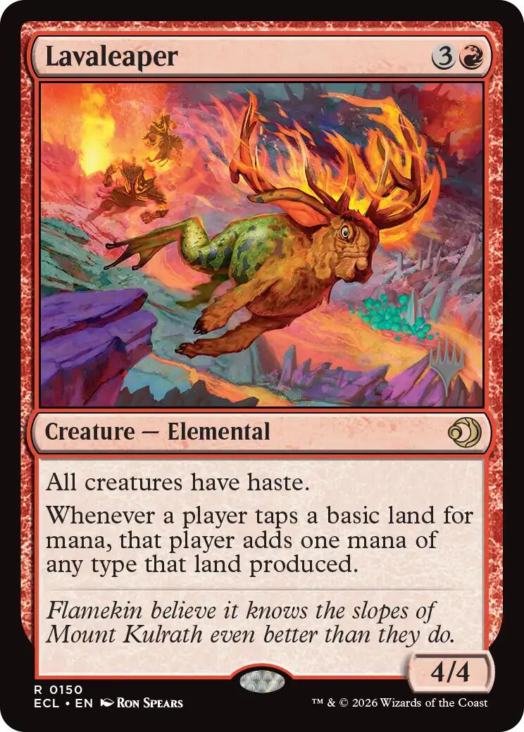 Lavaleaper [Lorwyn Eclipsed Promos] | Odin's Place