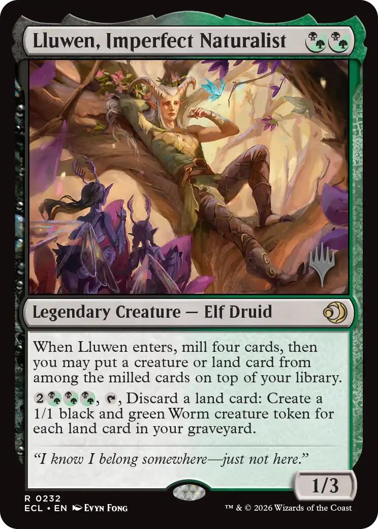 Lluwen, Imperfect Naturalist [Lorwyn Eclipsed Promos] | Odin's Place