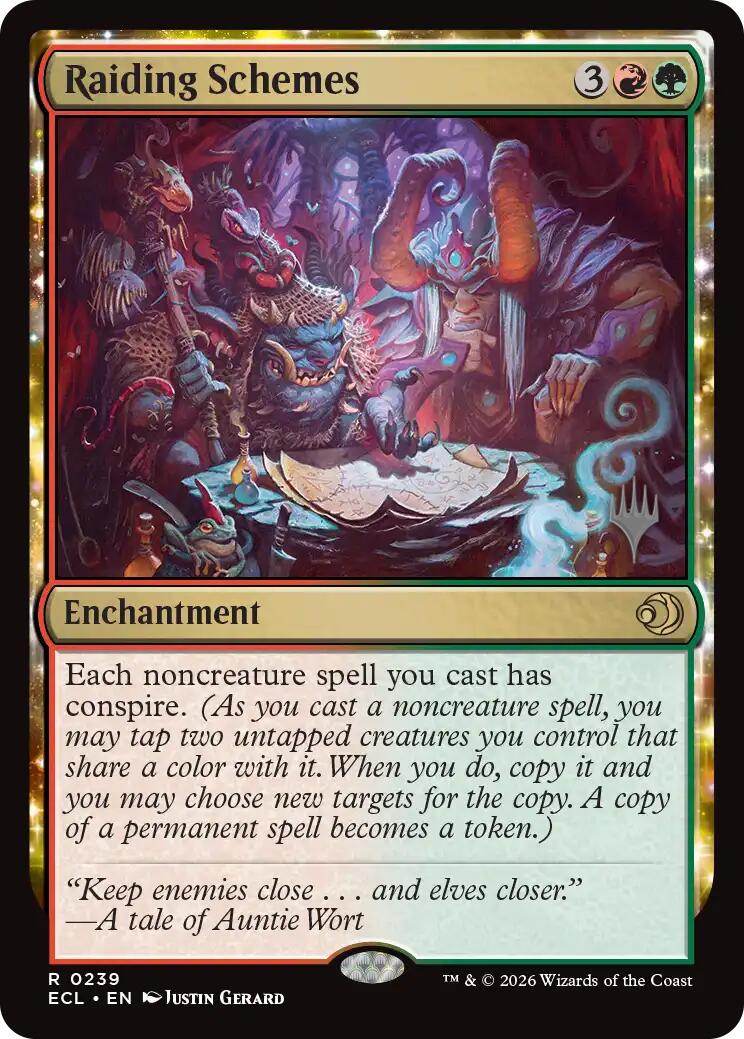 Raiding Schemes [Lorwyn Eclipsed Promos] | Odin's Place