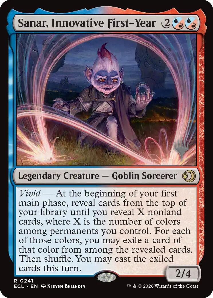 Sanar, Innovative First-Year [Lorwyn Eclipsed Promos] | Odin's Place