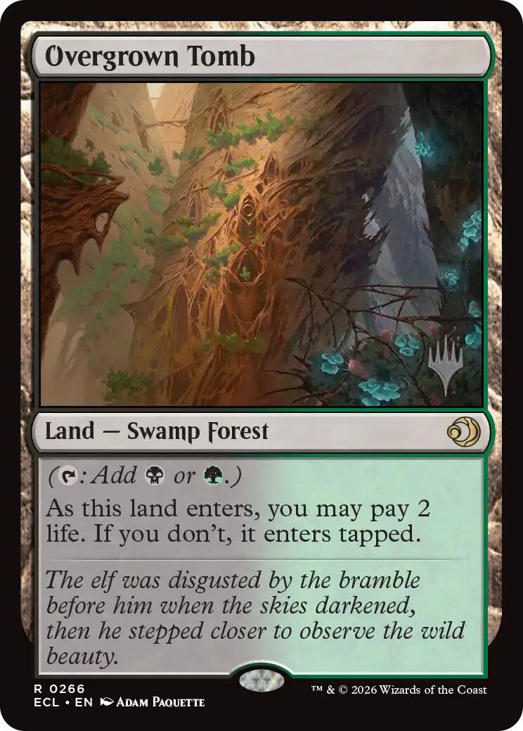 Overgrown Tomb [Lorwyn Eclipsed Promos] | Odin's Place