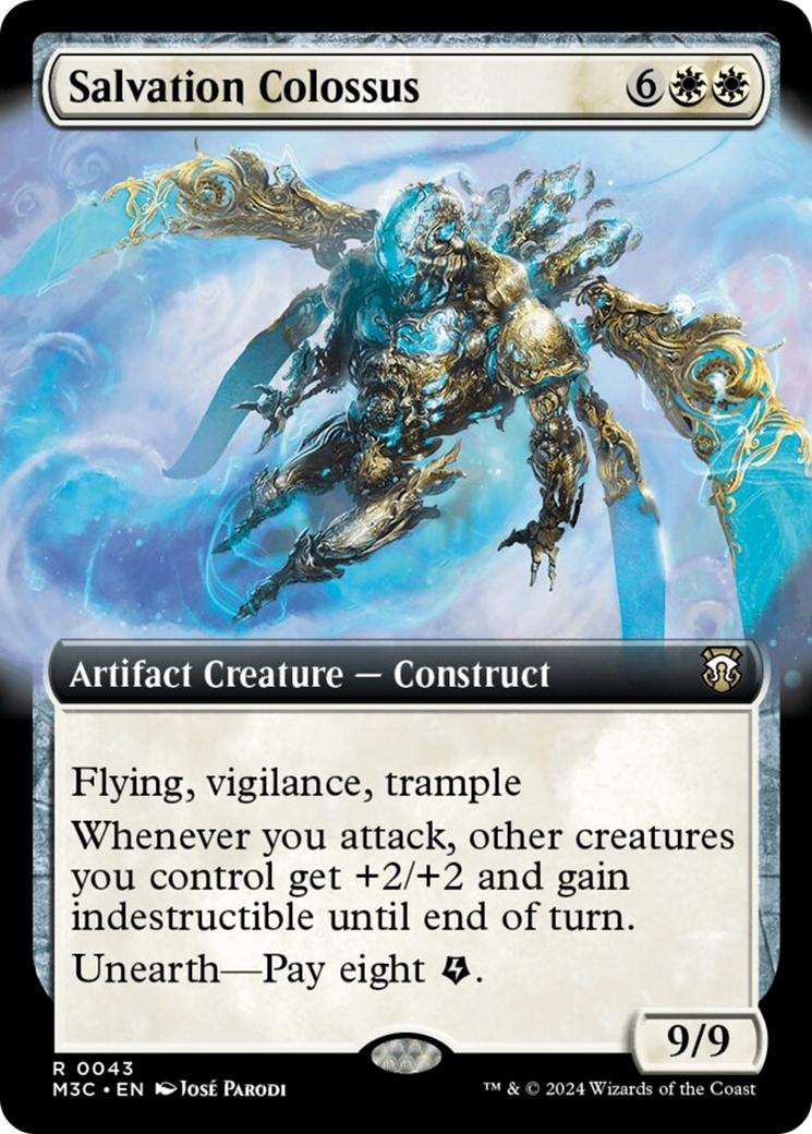 Salvation Colossus (Extended Art) [Modern Horizons 3 Commander] | Dragon's Lair Comics and Fantasy Houston TX