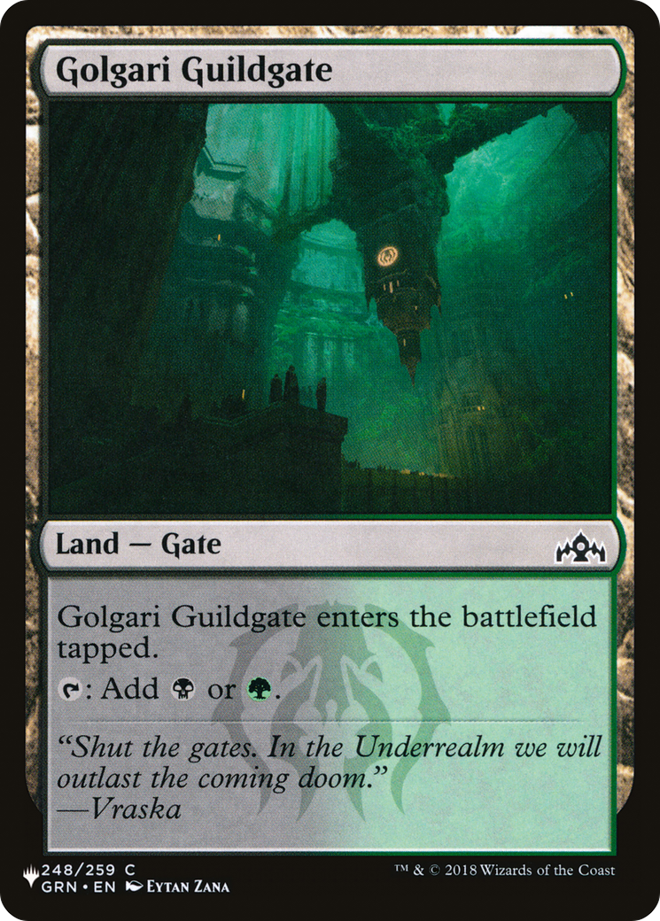 Golgari Guildgate [The List] | Dragon's Lair Comics and Fantasy Houston TX