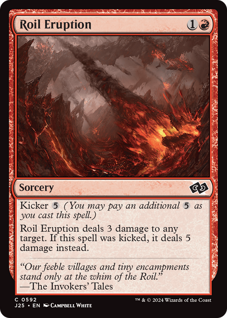 Roil Eruption [Foundations Jumpstart] | Dragon's Lair Comics and Fantasy Houston TX