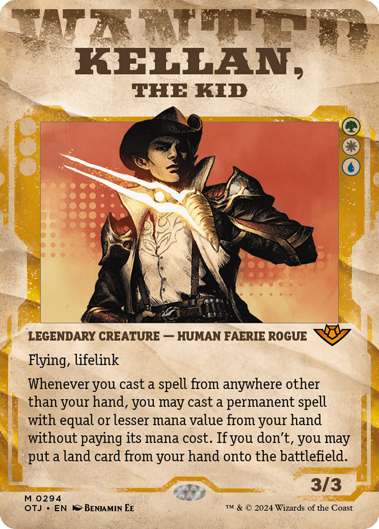 Kellan, the Kid (Showcase) [Outlaws of Thunder Junction] | Dragon's Lair Comics and Fantasy Houston TX