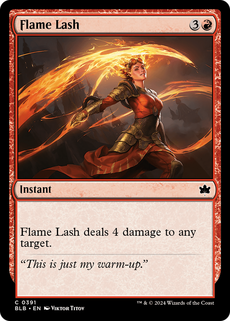 Flame Lash [Bloomburrow] | Dragon's Lair Comics and Fantasy Houston TX