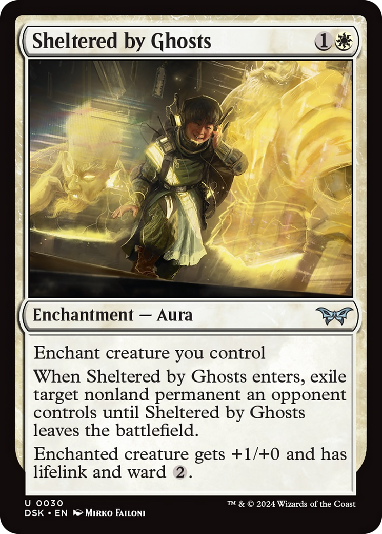 Sheltered by Ghosts [Duskmourn: House of Horror] | Dragon's Lair Comics and Fantasy Houston TX