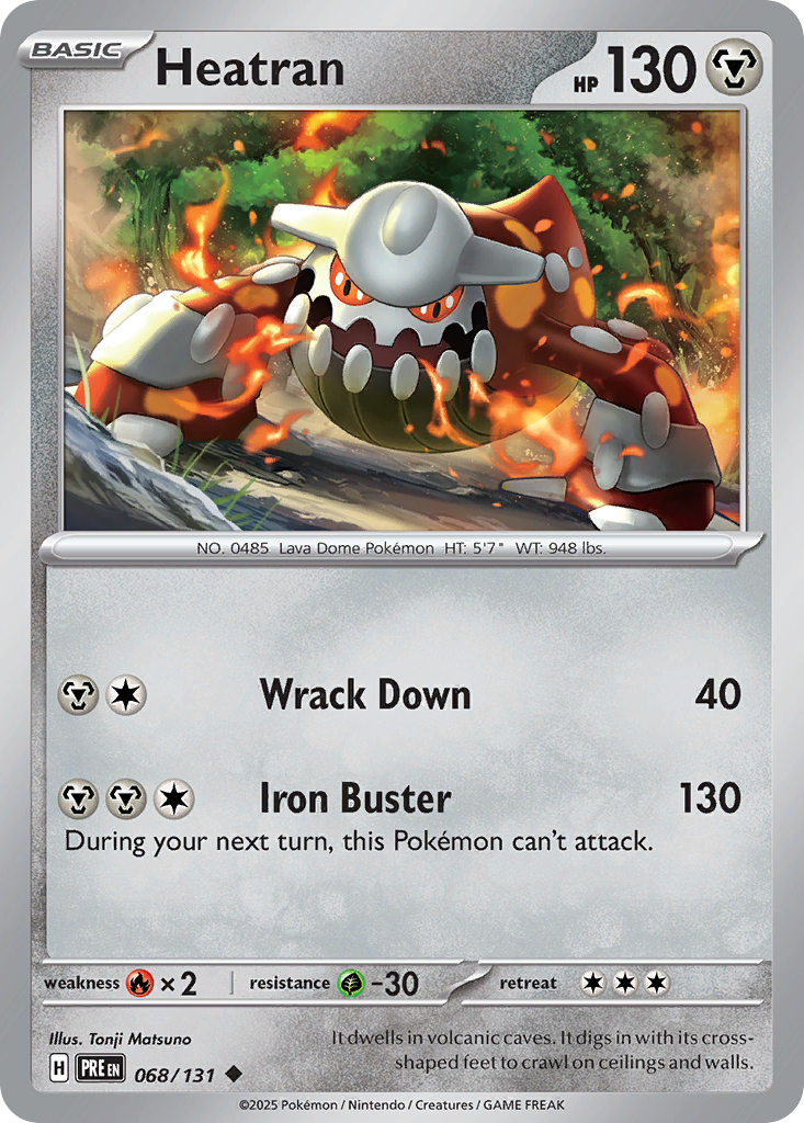Heatran (123/167) [Scarlet & Violet: Twilight Masquerade] | Odin's Place