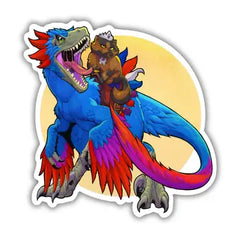 Kingdom of Threads: Vinyl Printed Sticker 4-Packs | Odin's Place