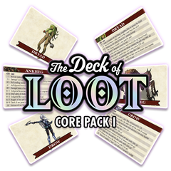 The Deck of Loot: Core Pack 1 - CR 0-6 | Dragon's Lair Comics and Fantasy Houston TX