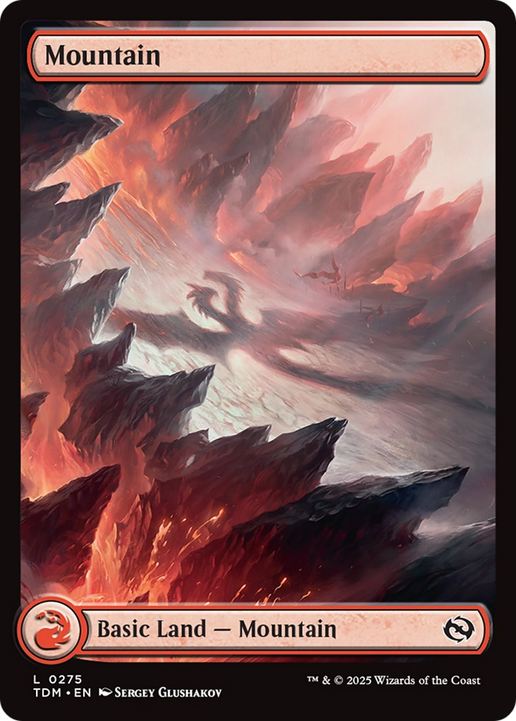 Mountain (0275) [Tarkir: Dragonstorm] | Dragon's Lair Comics and Fantasy Houston TX
