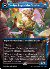 Tamiyo, Inquisitive Student // Tamiyo, Seasoned Scholar (Borderless) [Modern Horizons 3] | Dragon's Lair Comics and Fantasy Houston TX