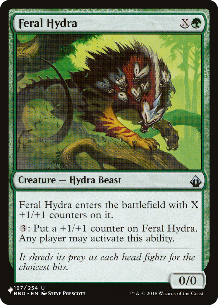 Feral Hydra [The List] | Dragon's Lair Comics and Fantasy Houston TX