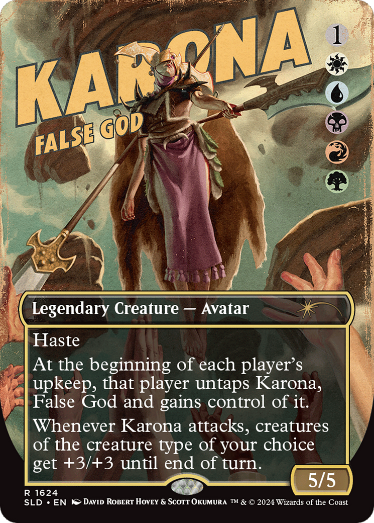 Karona, False God [Secret Lair Drop Series] | Dragon's Lair Comics and Fantasy Houston TX