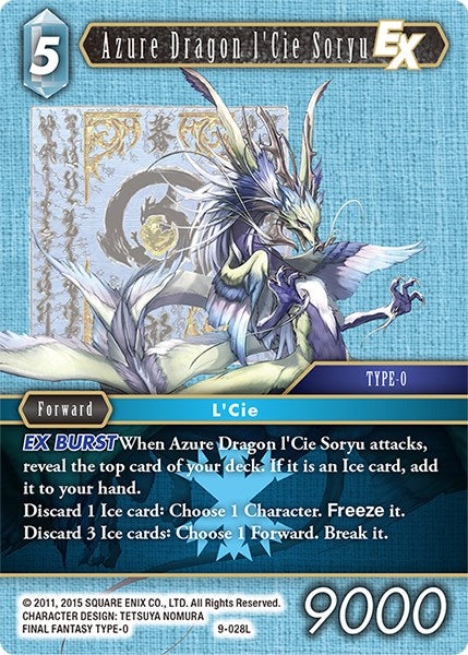 Azure Dragon l'Cie Soryu EX [Opus IX] | Dragon's Lair Comics and Fantasy Houston TX