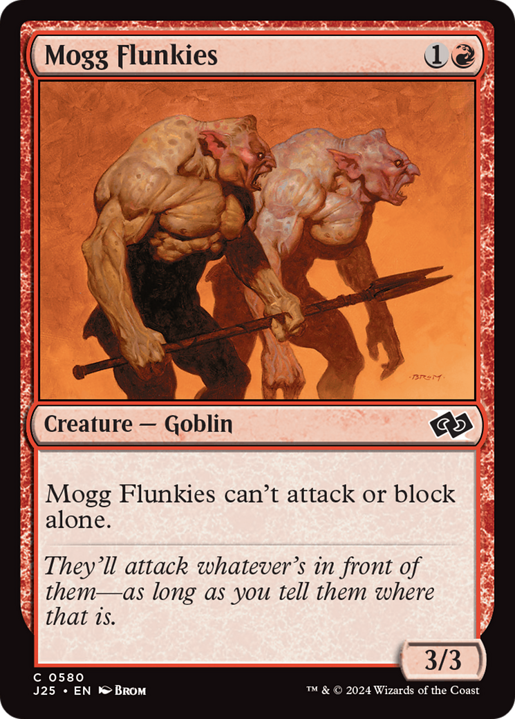 Mogg Flunkies [Foundations Jumpstart] | Dragon's Lair Comics and Fantasy Houston TX