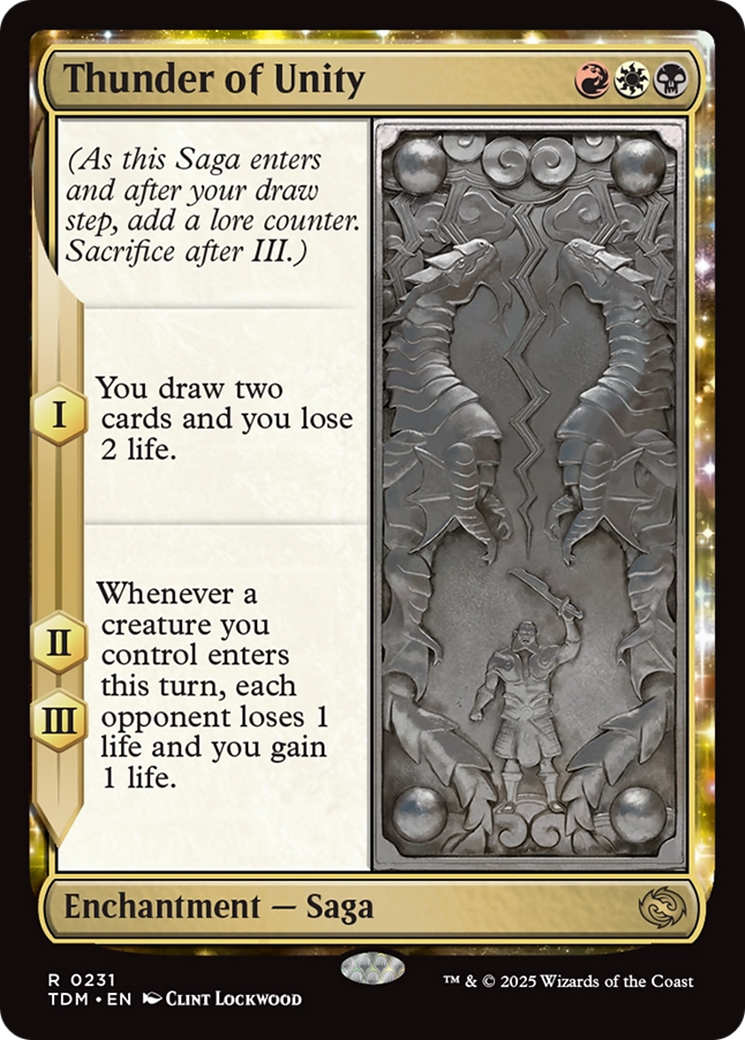 Thunder of Unity [Tarkir: Dragonstorm] | Dragon's Lair Comics and Fantasy Houston TX