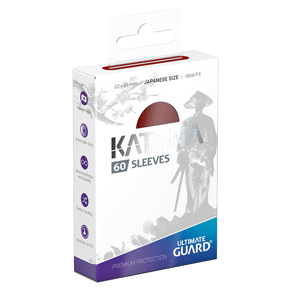 Ultimate Guard Japanese Size Katana Sleeves Assorted Colors (60ct) | Odin's Place