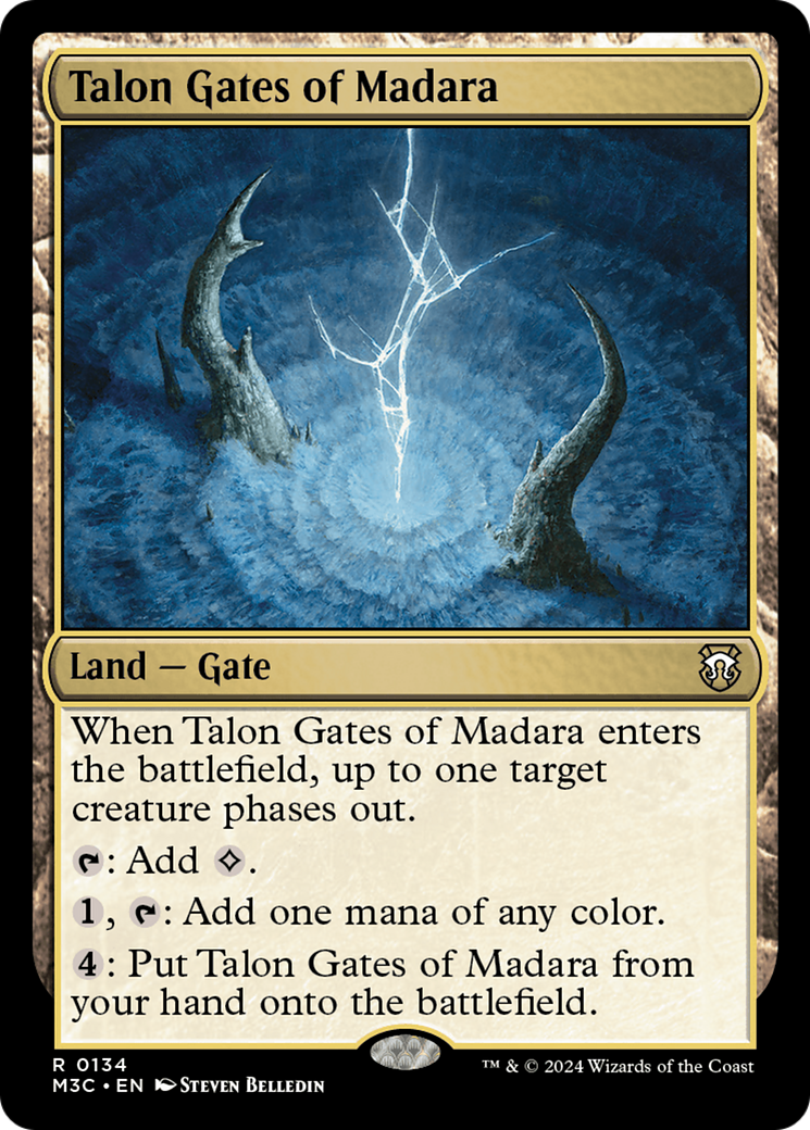 Talon Gates of Madara (Extended Art) [Modern Horizons 3 Commander] | Dragon's Lair Comics and Fantasy Houston TX