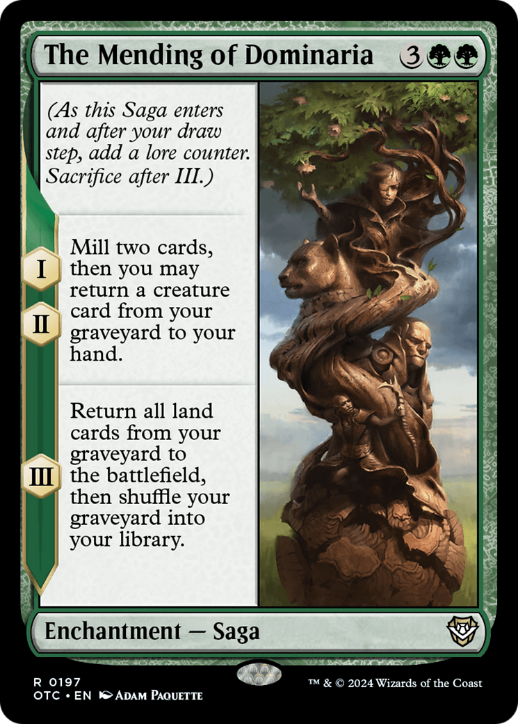The Mending of Dominaria [Outlaws of Thunder Junction Commander] | Dragon's Lair Comics and Fantasy Houston TX