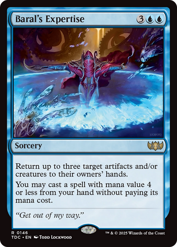 Baral's Expertise [Tarkir: Dragonstorm Commander] | Dragon's Lair Comics and Fantasy Houston TX