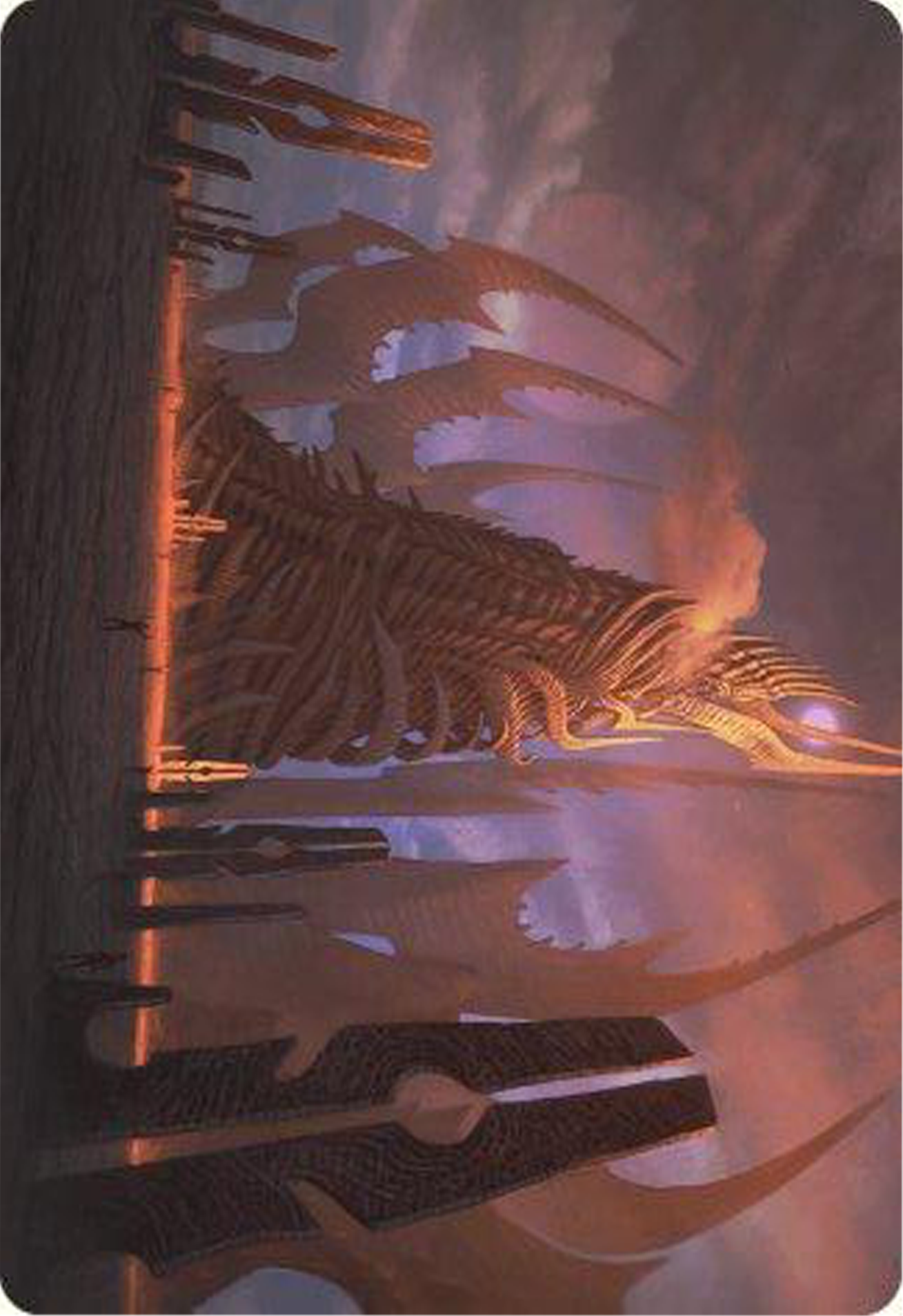 Phyrexian Tower Art Card [Modern Horizons 3 Art Series] | Dragon's Lair Comics and Fantasy Houston TX