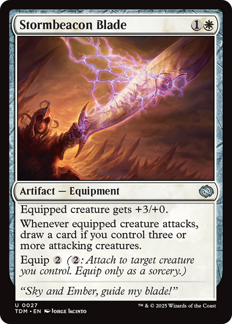 Stormbeacon Blade [Tarkir: Dragonstorm] | Dragon's Lair Comics and Fantasy Houston TX