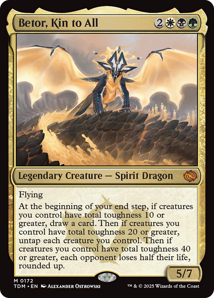 Betor, Kin to All [Tarkir: Dragonstorm] | Dragon's Lair Comics and Fantasy Houston TX