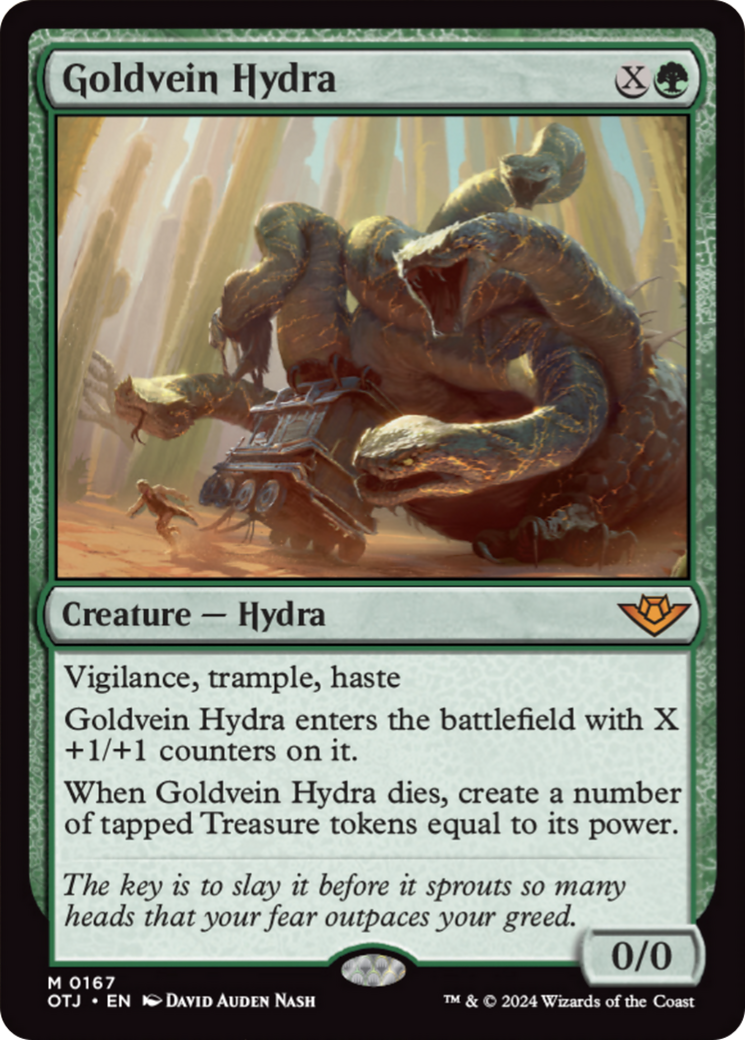 Goldvein Hydra [Outlaws of Thunder Junction] | Dragon's Lair Comics and Fantasy Houston TX